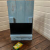 Entryway Key Mail Coat Dog Leash Organizer with Chalkboard